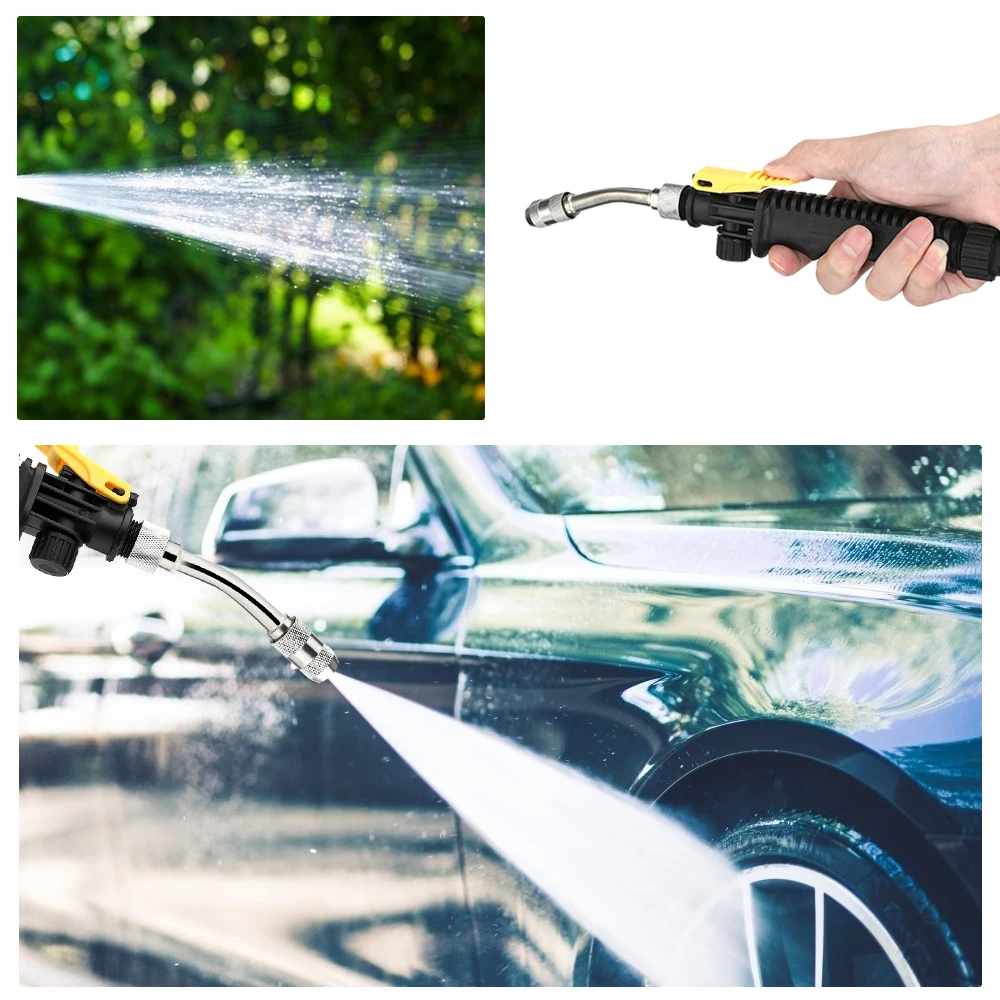 56cm High Pressure Water Gun Metal Water Gun Adjustable Nozzle Sprayer Watering Spray Sprinkler Cleaning Tool For Car
56cm High Pressure Water Gun Metal Water Gun Adjustable Nozzle Sprayer Watering Spray Sprinkler Cleaning Tool For Car