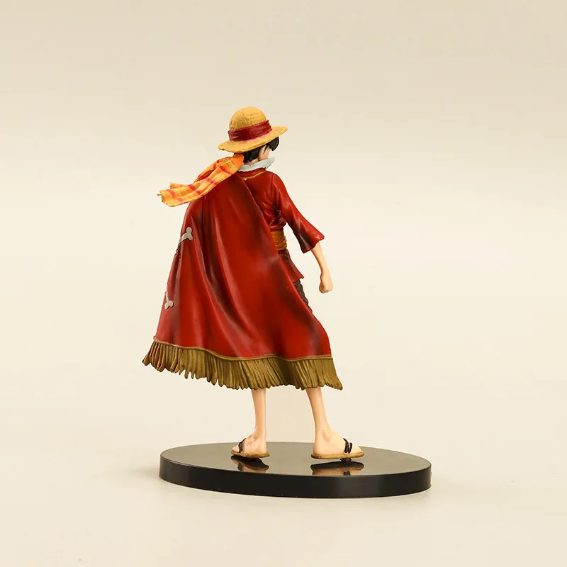 16cm Japanese Anime Figure One Piece Luffy PVC Action Figure Red Cloak The Ultimate King Luffy Collectible Model Toy Gift
16cm Japanese Anime Figure One Piece Luffy PVC Action Figure Red Cloak The Ultimate King Luffy Collectible Model Toy Gift