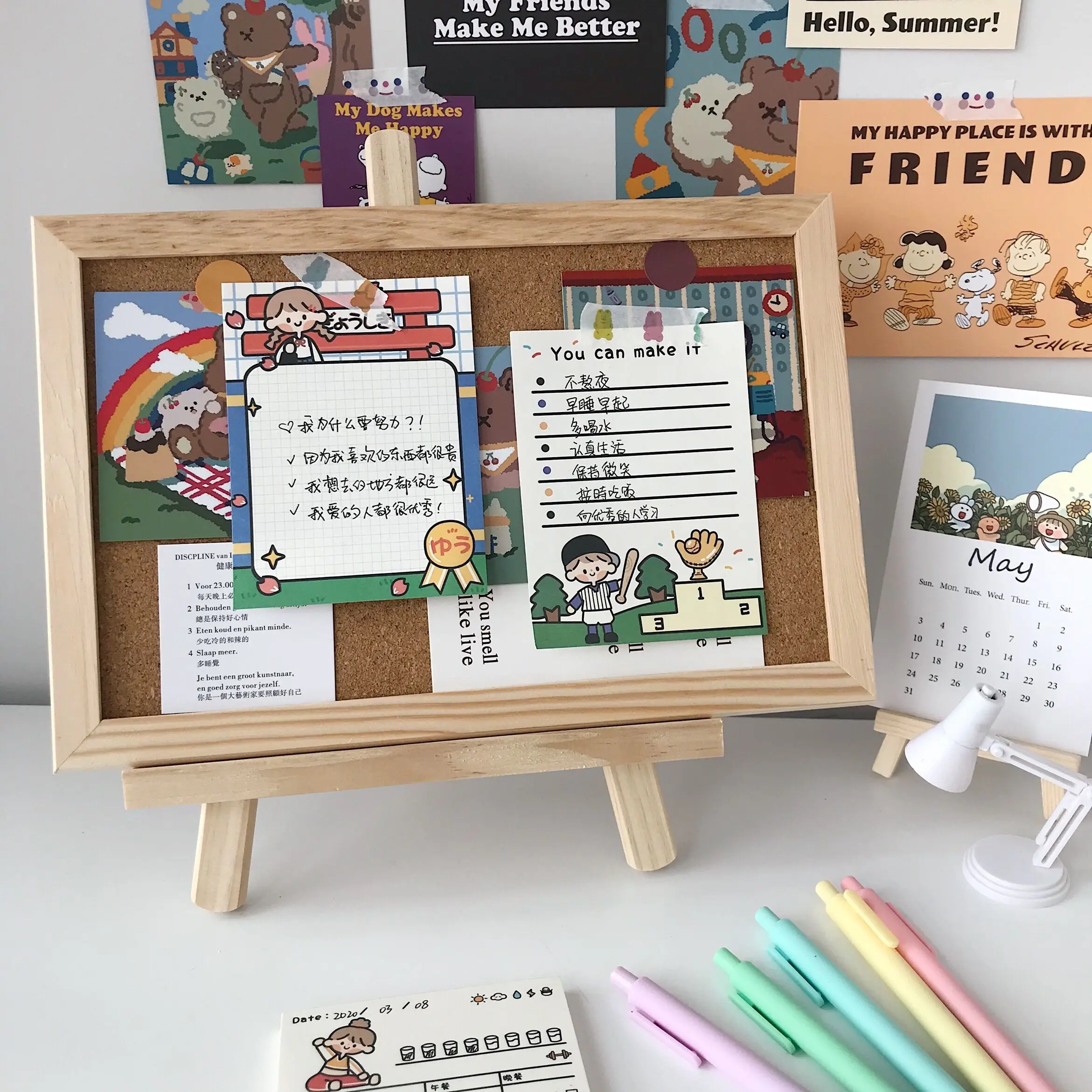 MINKYS Kawaii Soft Wooden Letter Message Board Decorative Postcard Photo Wall Cork Board Memo Paper Background Board Stationery
MINKYS Kawaii Soft Wooden Letter Message Board Decorative Postcard Photo Wall Cork Board Memo Paper Background Board Stationery