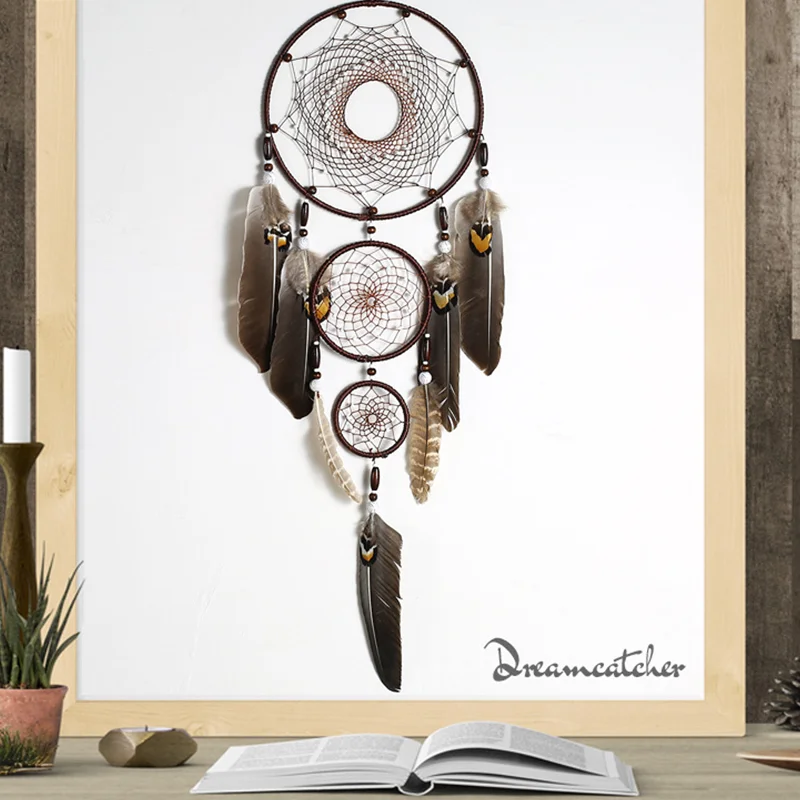 Indian Eagle Feather Dream Catcher Accessories Indoor Pendant Gift Wall Hanging Home Aesthetic Room Wall Decor Boho Decoration
Indian Eagle Feather Dream Catcher Accessories Indoor Pendant Gift Wall Hanging Home Aesthetic Room Wall Decor Boho Decoration