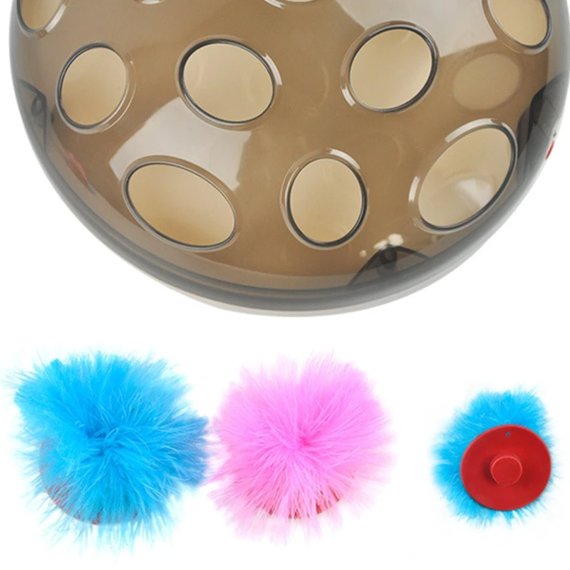 Interactive Funny Toys for Cat Electric Feather Exercise Chaser Training Cat Toy Rechargeable Maglev Bouncing
Interactive Funny Toys for Cat Electric Feather Exercise Chaser Training Cat Toy Rechargeable Maglev Bouncing