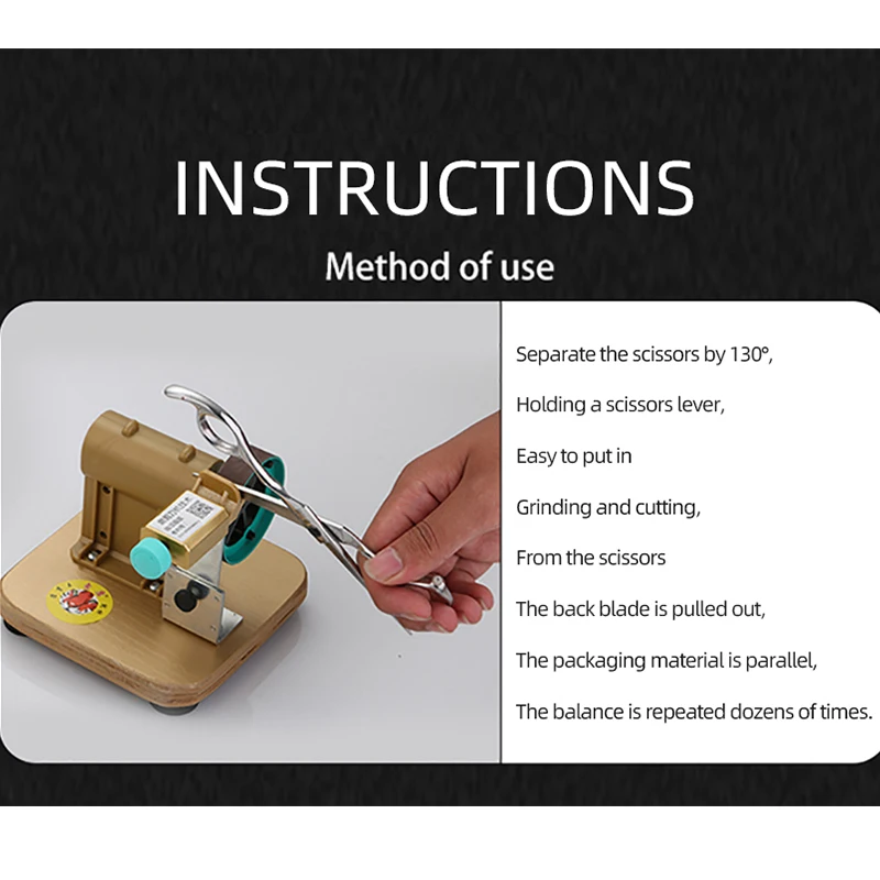 Hair Salon Hairdresser Scissors Grinding Tool Machine Shear Polisher Tailor Sharpener Tools | Инструменты