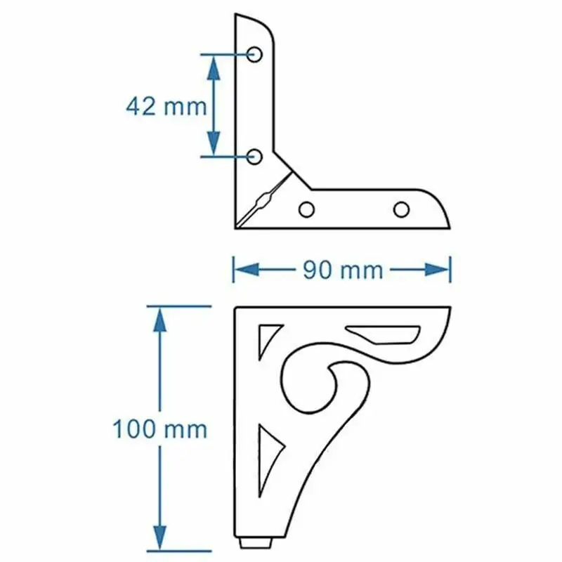 4Pcs/Set Metal Polished Sofa Chair Legs 10cm Modern Hollow Patten Table Cabinet Bed Feet Furniture Accessories 
4Pcs/Set Metal Polished Sofa Chair Legs 10cm Modern Hollow Patten Table Cabinet Bed Feet Furniture Accessories