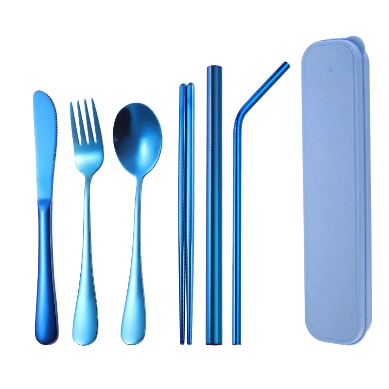 Stainless Steel Cutlery Set Gift Kitchen Utensils Sets Tableware Geschirr Portable Case Dinnerware Dining Bar Home Garden
Stainless Steel Cutlery Set Gift Kitchen Utensils Sets Tableware Geschirr Portable Case Dinnerware Dining Bar Home Garden
