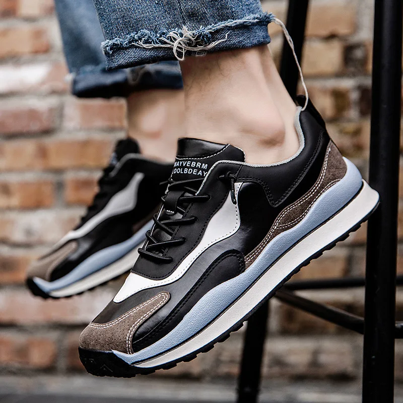 Spring New Korean Breathable Men's Sports Shoes Casual Fashion Shoes Male Fashion Dad Running Shoes
Spring New Korean Breathable Men's Sports Shoes Casual Fashion Shoes Male Fashion Dad Running Shoes