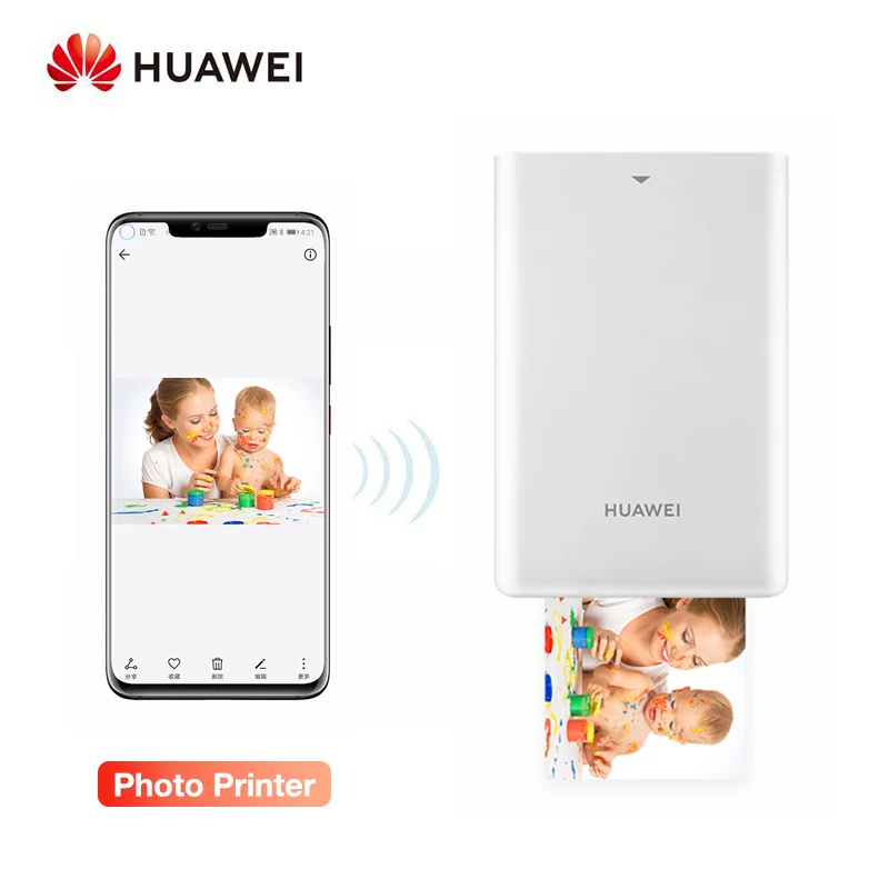 Huawei оригинальный AR портативный принтер фото карманный мини DIY фотопринтеры для