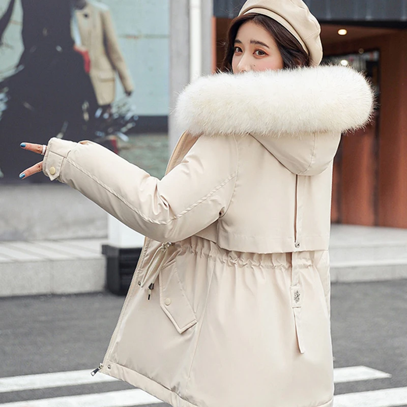 Шикарная зимняя куртка 2021, женские теплые пальто с капюшоном и воротником из искусственного меха для женщин, женские длинные парки с мехово...
Шикарная зимняя куртка 2021, женские теплые пальто с капюшоном и воротником из искусственного меха для женщин, женские длинные парки с мехово...