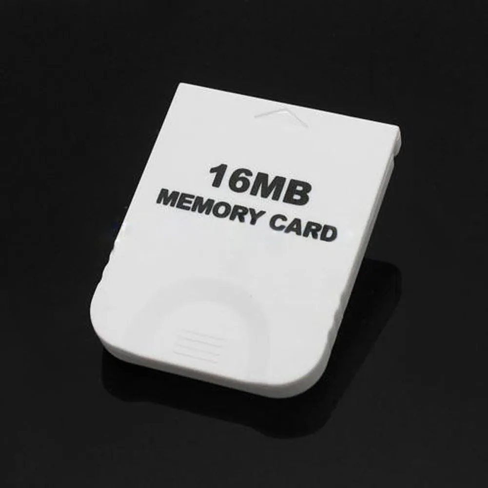 

Practical White Game 16MB Memory Card Block for Nintendo Wii Gamecube GC Game System Console For Saving Game Office Data HOT