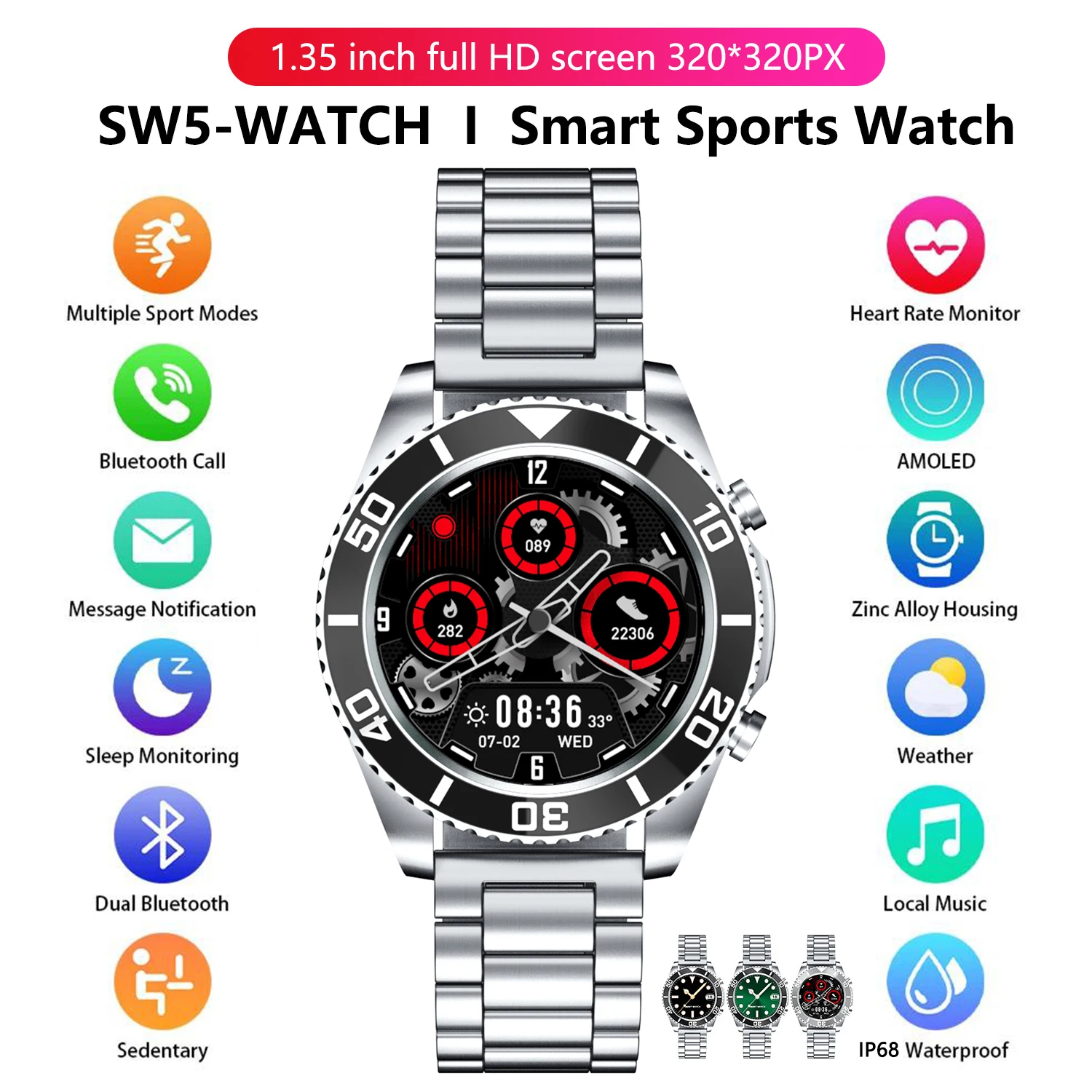 Часы наручные для мужчин и женщин, модные умные часы с водяным призраком, со стальным ремешком, спортивные деловые, для часов Rolex, SAMSUNG, HUAWEI, Хэ...
Часы наручные для мужчин и женщин, модные умные часы с водяным призраком, со стальным ремешком, спортивные деловые, для часов Rolex, SAMSUNG, HUAWEI, Хэ...