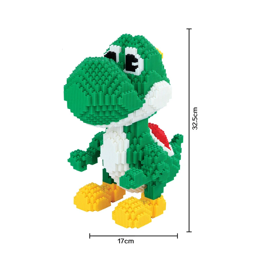 Xizai 8006 Yoshi Animal Super Game MarioING Model Figure Building Blocks Kit Mini Diamond DIY Bricks Building Assemble Kids Toy
Xizai 8006 Yoshi Animal Super Game MarioING Model Figure Building Blocks Kit Mini Diamond DIY Bricks Building Assemble Kids Toy