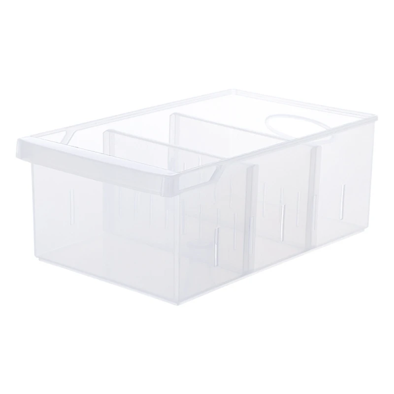 Kitchen Fridge Drawer Organizer Plastic Compartment Refrigerator Storage Box
Kitchen Fridge Drawer Organizer Plastic Compartment Refrigerator Storage Box