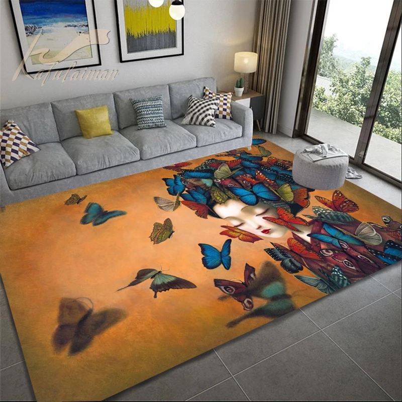 Nordic Style Colorful Psychedelic Butterfly Tree Doormat Kitchen Carpet Anti-Slip Living Room Door Floor Room Dustproof Mats
Nordic Style Colorful Psychedelic Butterfly Tree Doormat Kitchen Carpet Anti-Slip Living Room Door Floor Room Dustproof Mats