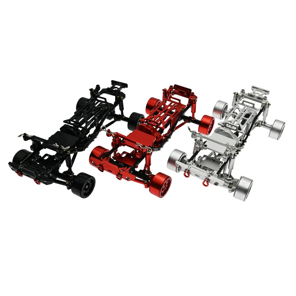 Metal Body Frame Chassis Kit for Axial SCX24 AXI90081 Crawler Replacements
Metal Body Frame Chassis Kit for Axial SCX24 AXI90081 Crawler Replacements
