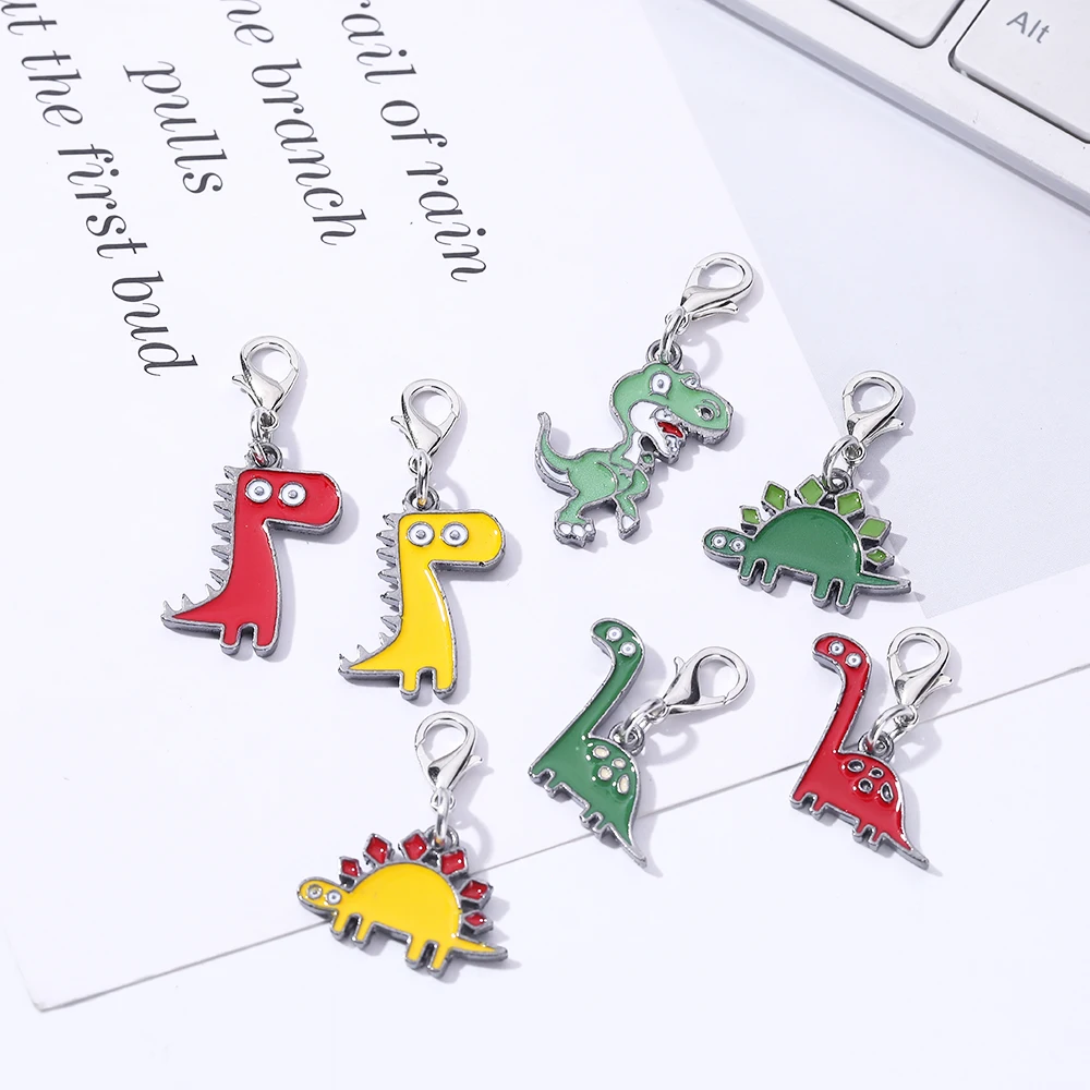10PCS /lot mini dinosaur pendant Cute bag charm making DIY animal pendant necklace fashion key ring pendant animal jewelry
10PCS /lot mini dinosaur pendant Cute bag charm making DIY animal pendant necklace fashion key ring pendant animal jewelry