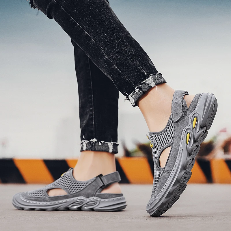 Zapatillas Transpirables Men's Breathable Sneakers Shoes Men Casual Fashion Light Beach Sandals Man Summer Mesh Slip On
Zapatillas Transpirables Men's Breathable Sneakers Shoes Men Casual Fashion Light Beach Sandals Man Summer Mesh Slip On