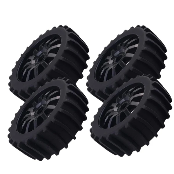4 шт. 1/8 RC Внедорожные багги снег песок весло шины колеса для HSP HPI Baja, черный
4 шт. 1/8 RC Внедорожные багги снег песок весло шины колеса для HSP HPI Baja, черный