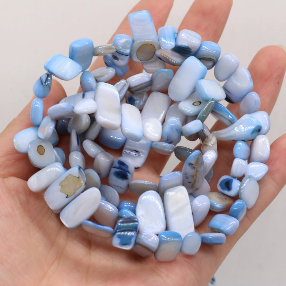 Natural Shell Irregular Rectangular Beads Use For Make Exquisite Ladies' Jewelry Bracelets 8x15-10x20 mm Length 80 cm
Natural Shell Irregular Rectangular Beads Use For Make Exquisite Ladies' Jewelry Bracelets 8x15-10x20 mm Length 80 cm