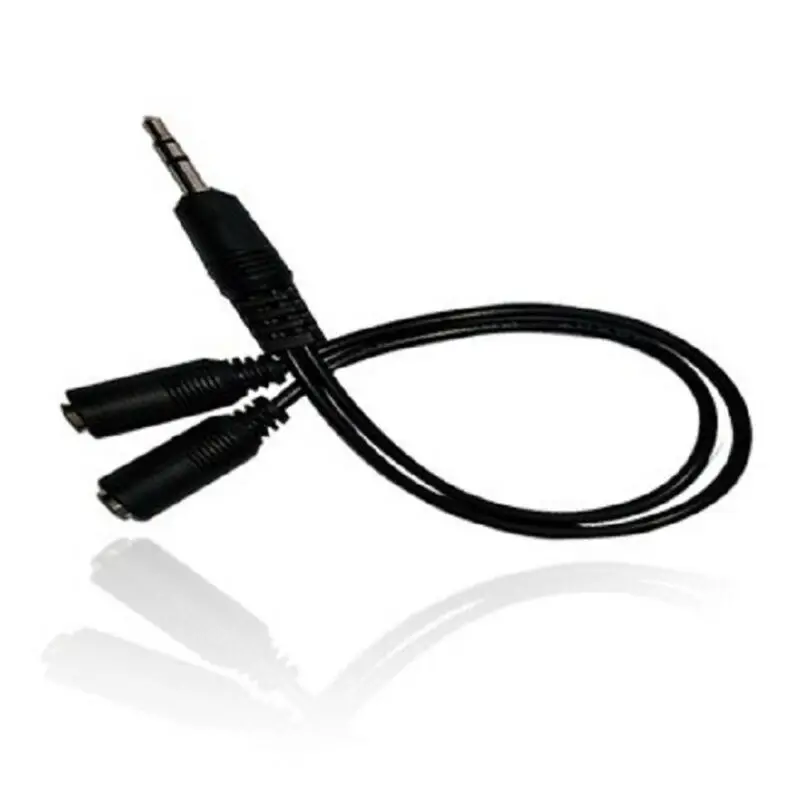 Stereo Dual Headphone Adapter Audio 3.5mm Headphone Adapter Gold plated Music 20cm 3.5mm Y Splitter Cable
Stereo Dual Headphone Adapter Audio 3.5mm Headphone Adapter Gold plated Music 20cm 3.5mm Y Splitter Cable