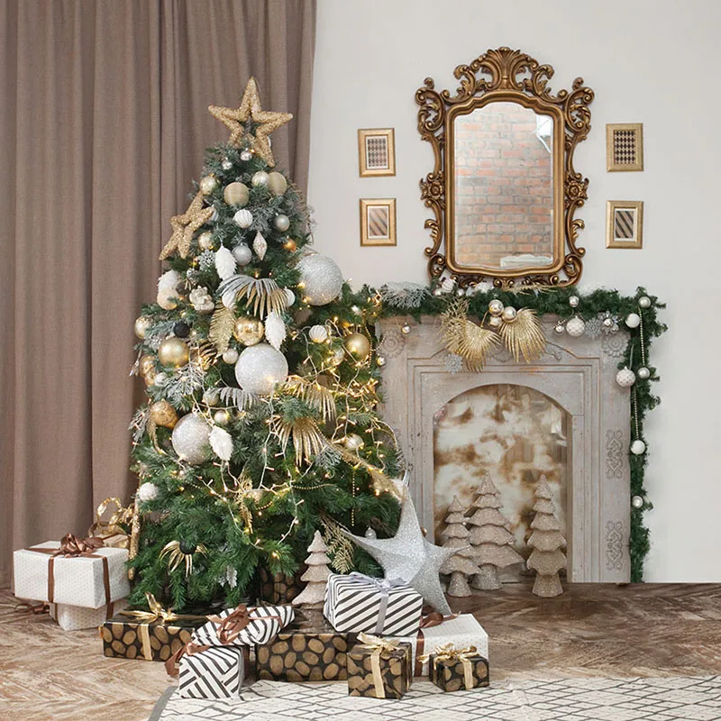 Photography Background Christmas Tree Mirror Family Photocall Backdrops For Newborn Children Photo Studio
Photography Background Christmas Tree Mirror Family Photocall Backdrops For Newborn Children Photo Studio