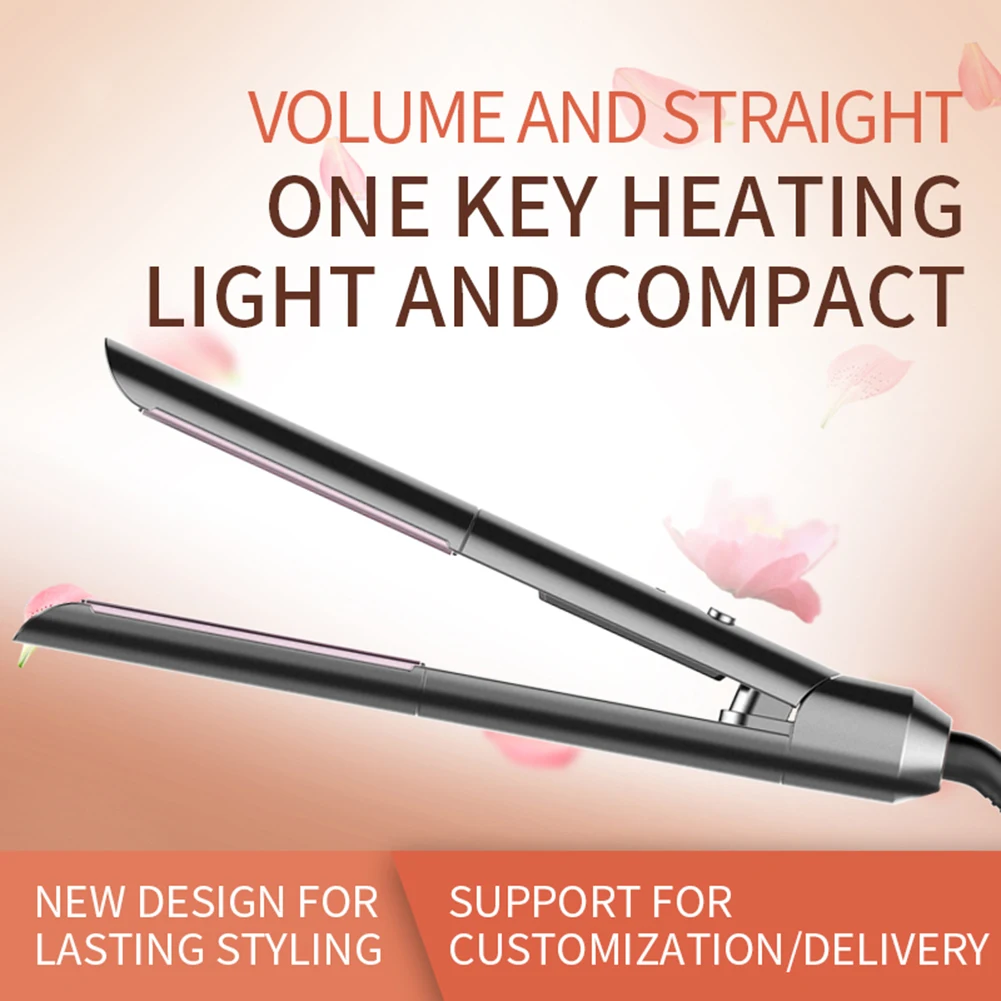 Two-in-one Ceramic Hair Straightener, Straightening Splint, Curly Hair, One-button Temperature Control Curling Iron
Two-in-one Ceramic Hair Straightener, Straightening Splint, Curly Hair, One-button Temperature Control Curling Iron