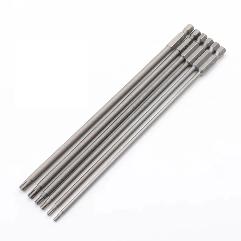 1Pc 200mm Long T10-T30 Magnetic Torx Screwdriver Bits Set Electric Screwdriver Head T10, T15, T20, T25, T27, T30
1Pc 200mm Long T10-T30 Magnetic Torx Screwdriver Bits Set Electric Screwdriver Head T10, T15, T20, T25, T27, T30