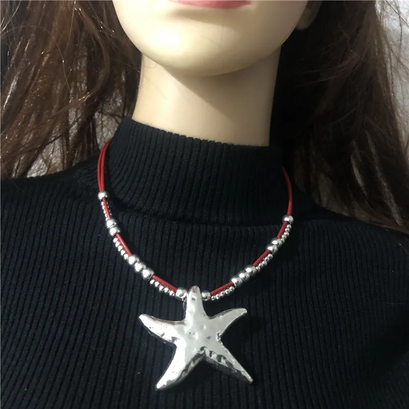 Anslow Trendy Jewelry Creative New Large Starfish Pendant Charms Statement Necklace For Women Girls Birthday Gift Sale LOW0007AN
Anslow Trendy Jewelry Creative New Large Starfish Pendant Charms Statement Necklace For Women Girls Birthday Gift Sale LOW0007AN