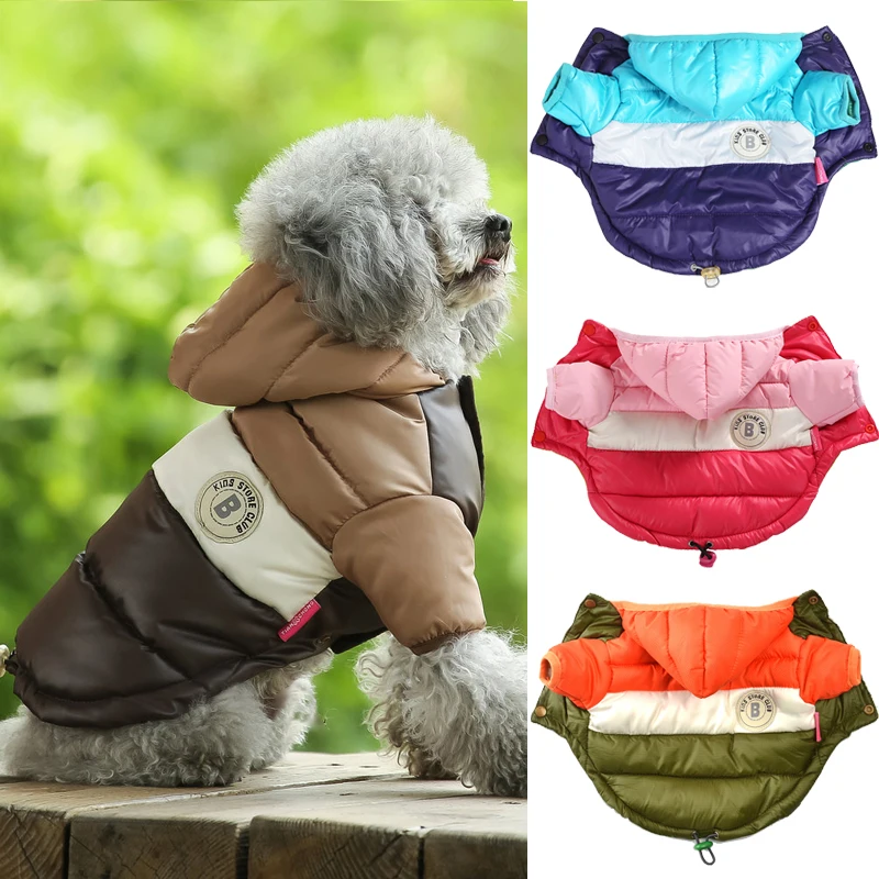 Winter Dog Clothes Waterproof Hooded Dog Coat Jacket Warm Puppy Pet Clothing for Small Medium Dogs Chihuahua French Bulldog
Winter Dog Clothes Waterproof Hooded Dog Coat Jacket Warm Puppy Pet Clothing for Small Medium Dogs Chihuahua French Bulldog