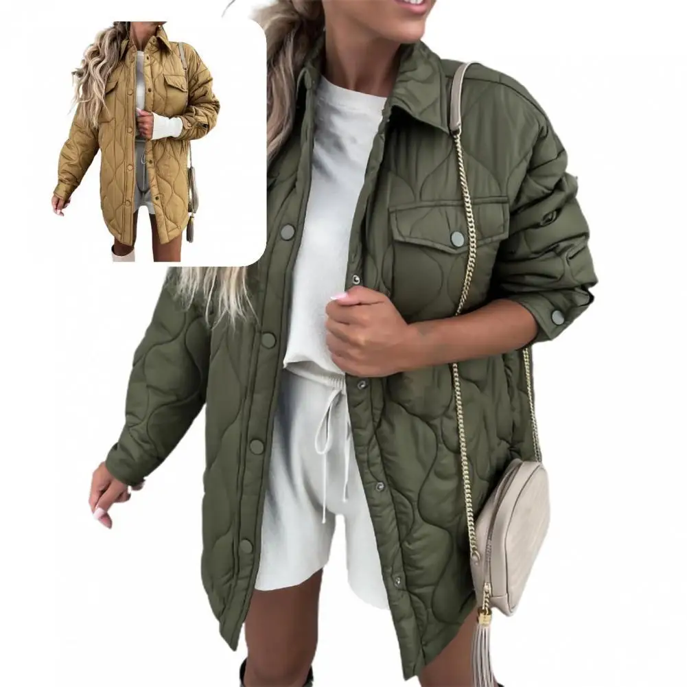 Stylish Solid Color Turn Down Collar Coat Winter Overcoat Simple Keep Warm
Stylish Solid Color Turn Down Collar Coat Winter Overcoat Simple Keep Warm