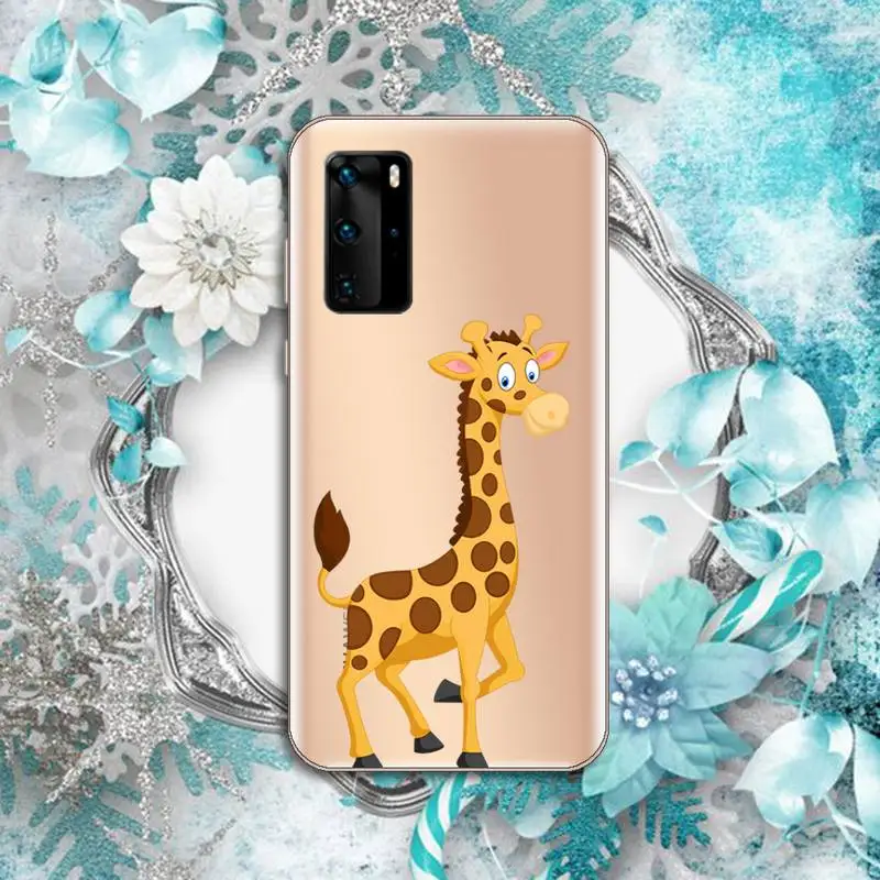 Cute cartoon animal giraffe Phone Case Transparent for Huawei P honor 8 10i 20 30 40 smart 2019
Cute cartoon animal giraffe Phone Case Transparent for Huawei P honor 8 10i 20 30 40 smart 2019