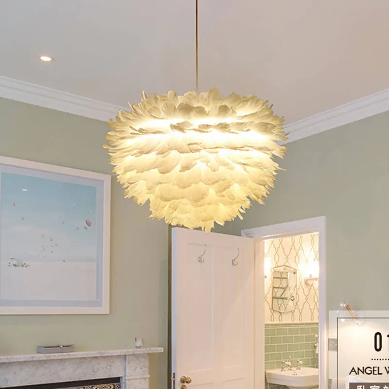 Nordic creative personality led bedroom chandelier modern minimalist warm and romantic white feather living room room chandelier
Nordic creative personality led bedroom chandelier modern minimalist warm and romantic white feather living room room chandelier
