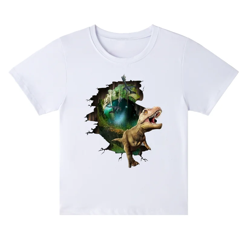 New Kids Dinosaur Print Tees Boys Girls Summer Short Sleeve Casual Cotton T-Shirt Tops Children Costume Cosplay Candy Color Tees
New Kids Dinosaur Print Tees Boys Girls Summer Short Sleeve Casual Cotton T-Shirt Tops Children Costume Cosplay Candy Color Tees