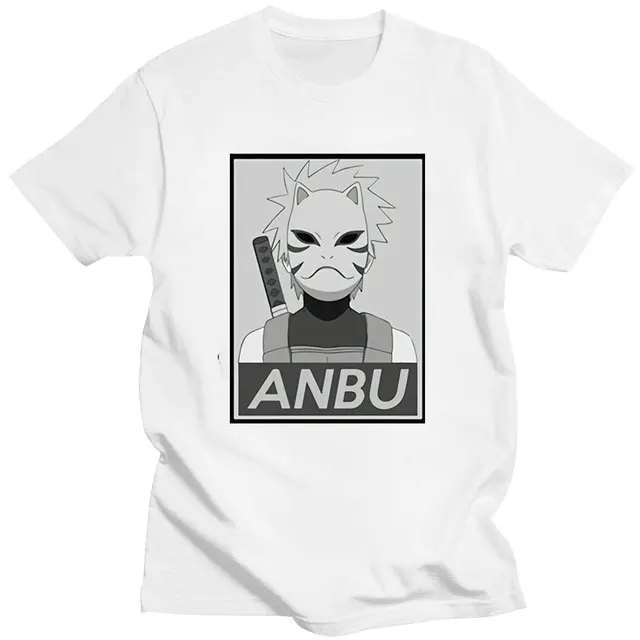 Anime T-Shirt Summer Short Sleeve Men/women's Harajuku Cartoon ANBU Kakashi Tops 2022 The New Casual Couple Simple loose Tees
Anime T-Shirt Summer Short Sleeve Men/women's Harajuku Cartoon ANBU Kakashi Tops 2022 The New Casual Couple Simple loose Tees