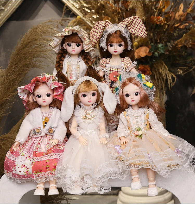 Doll with Fashion Suit 30cm 22 Movable Jointed Dolls Toy Accessories Clothes Suit for BJD Doll DIY Toy for Girls
Doll with Fashion Suit 30cm 22 Movable Jointed Dolls Toy Accessories Clothes Suit for BJD Doll DIY Toy for Girls