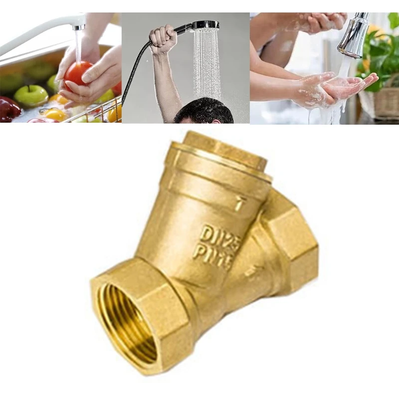 T8NA Female Thread Y Shaped Brass Strainer Filter Connector Y Strainer Brass Online Filter Pipe Fittings Adaptor Connector
T8NA Female Thread Y Shaped Brass Strainer Filter Connector Y Strainer Brass Online Filter Pipe Fittings Adaptor Connector