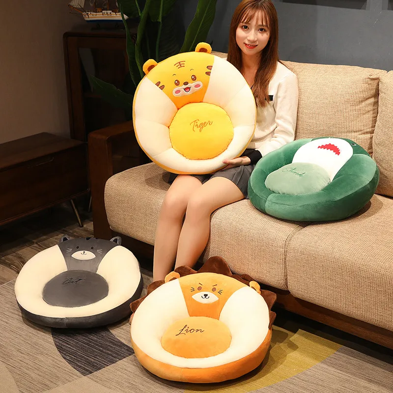 Симпатичные плюшевые животные сиденья мягкая кошка тигр Акула диванная подушка напольный коврик офисный стул Подушка домашний Декор зима 
Симпатичные плюшевые животные сиденья мягкая кошка тигр Акула диванная подушка напольный коврик офисный стул Подушка домашний Декор зима