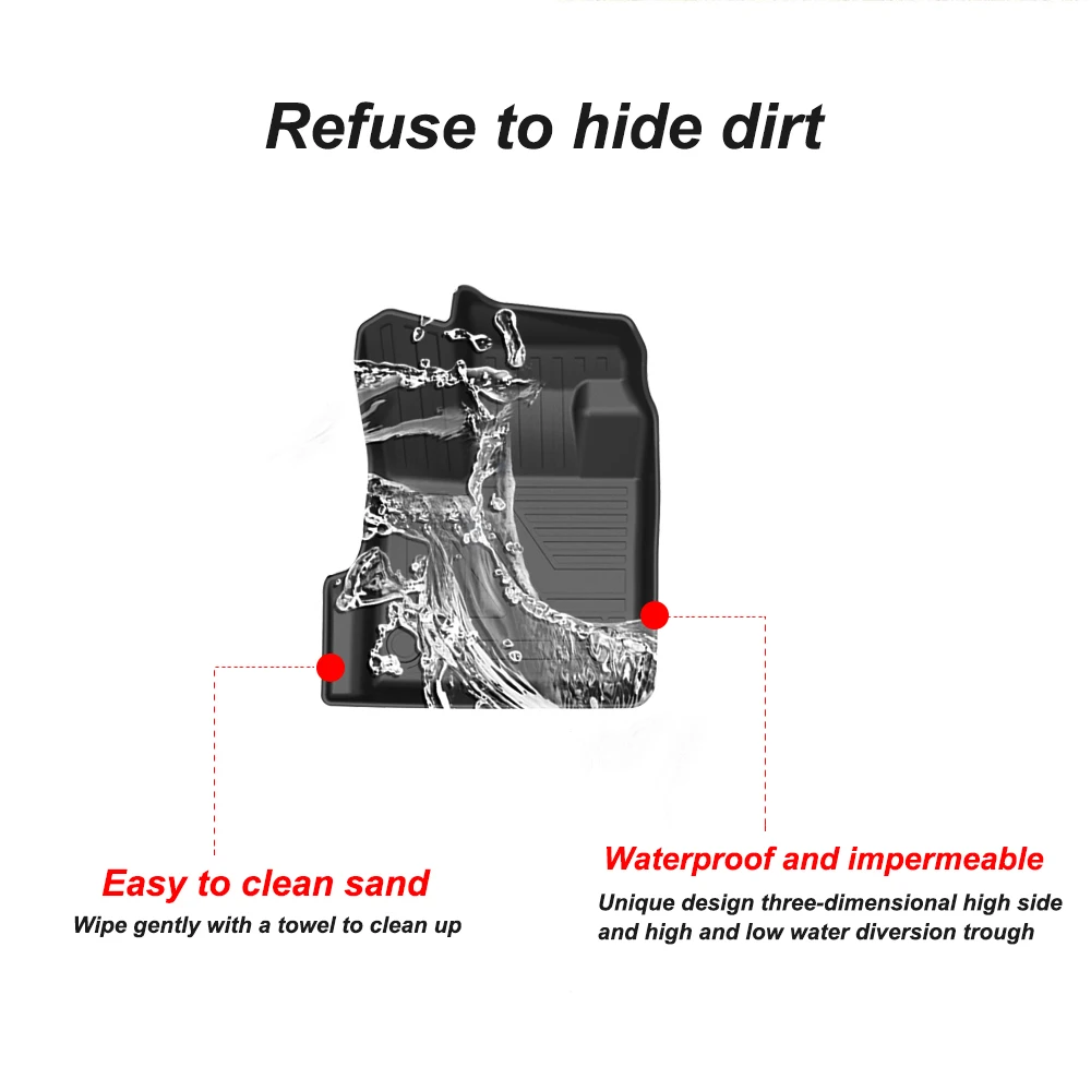 Fully Surrounded Foot Pad For Jaguar I-PACE 2018-2019 Car Waterproof Non-Slip Rubber Floor Mat TPE Car Accessories
Fully Surrounded Foot Pad For Jaguar I-PACE 2018-2019 Car Waterproof Non-Slip Rubber Floor Mat TPE Car Accessories