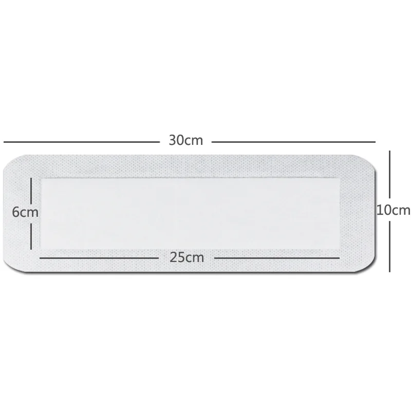 10PCs 10*30cm Large Size Hypoallergenic Non-woven Medical Adhesive Wound Dressing Band aid Bandage Large Wound First Aid Outdoor
10PCs 10*30cm Large Size Hypoallergenic Non-woven Medical Adhesive Wound Dressing Band aid Bandage Large Wound First Aid Outdoor