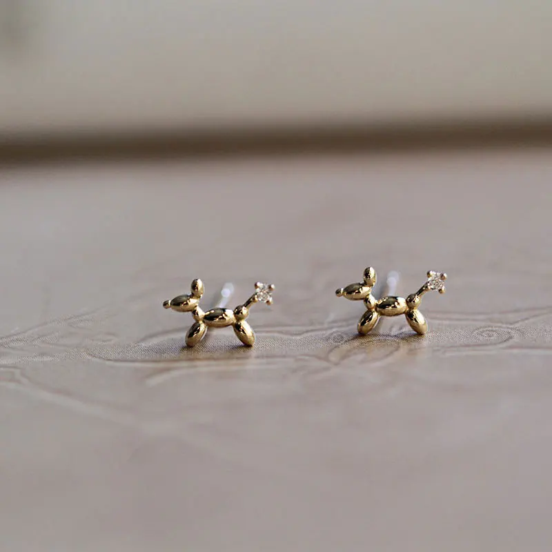 Oein S925 Sterling Silver Korean Cute Doll Poodle Earrings For Woman Little Small Stud Earrings Ear Jewelry 2021 New Trend
Oein S925 Sterling Silver Korean Cute Doll Poodle Earrings For Woman Little Small Stud Earrings Ear Jewelry 2021 New Trend