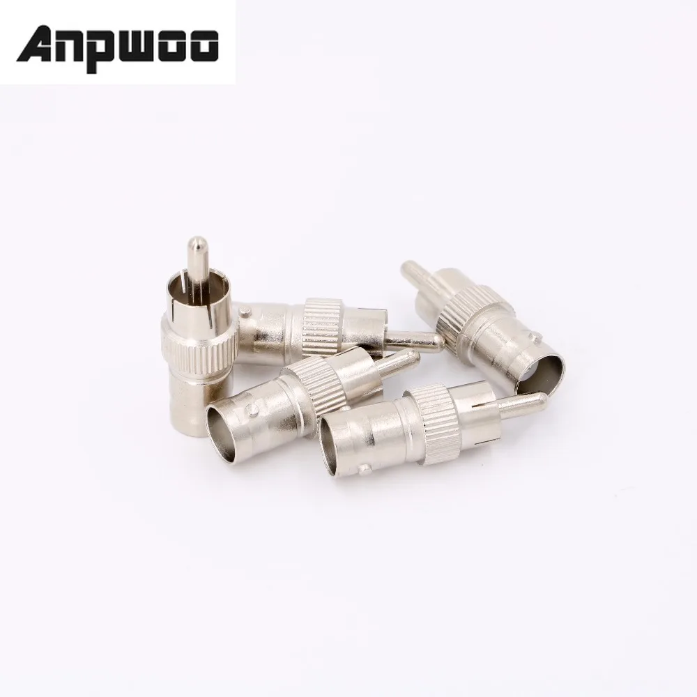 ANPWOO BNC Female to RCA Male Jack CCTV Cameras Accessories Plug Adapter For AHD TVI CVI Camera System
ANPWOO BNC Female to RCA Male Jack CCTV Cameras Accessories Plug Adapter For AHD TVI CVI Camera System