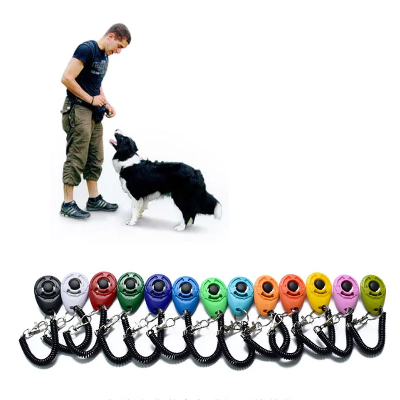 Pet Dog Tranining Clicker Pet Dog Tranining Supply New Dog Pet Clicker Training Aid Wrist Strap Smart Dog Training Accessory
Pet Dog Tranining Clicker Pet Dog Tranining Supply New Dog Pet Clicker Training Aid Wrist Strap Smart Dog Training Accessory