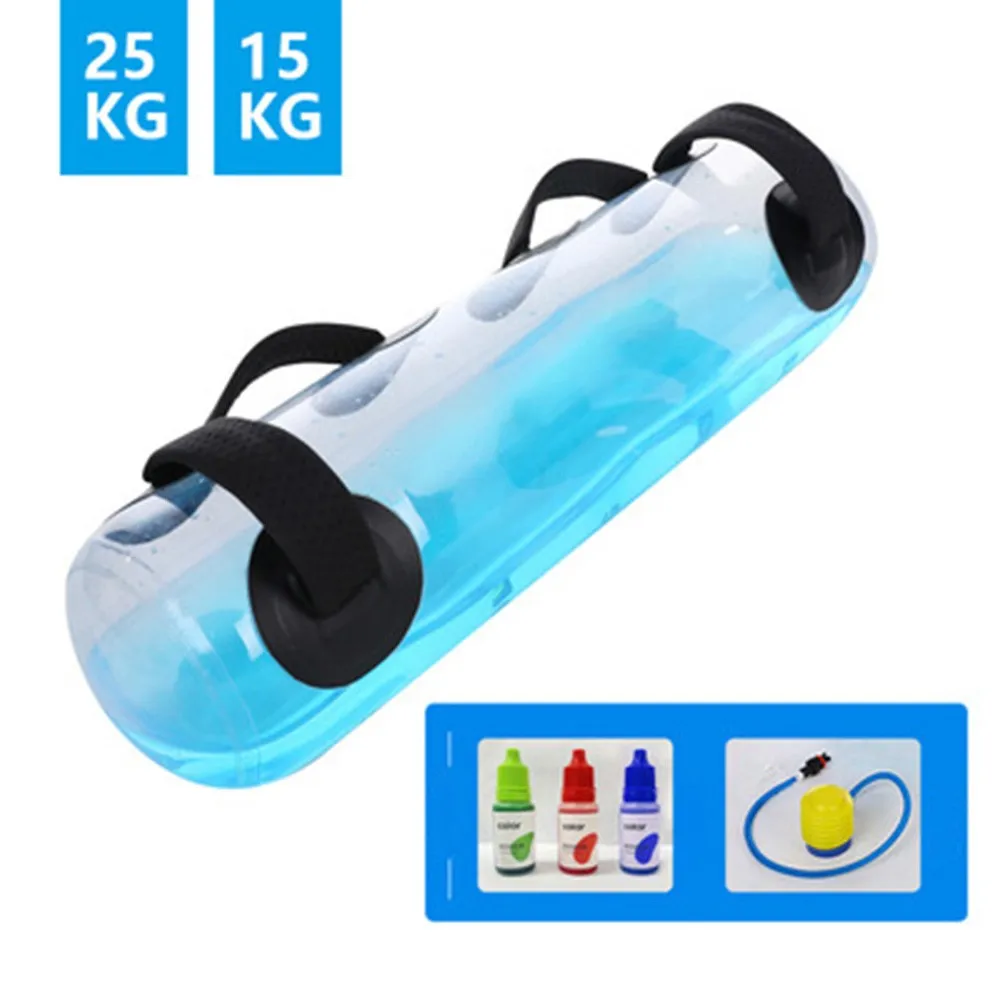 Yoga Fitness Weight Bearing Aqua Water Bag Sandbag For Exercise Training Workout Bodybuilding Gym Water Bag Fitness Equipment
Yoga Fitness Weight Bearing Aqua Water Bag Sandbag For Exercise Training Workout Bodybuilding Gym Water Bag Fitness Equipment