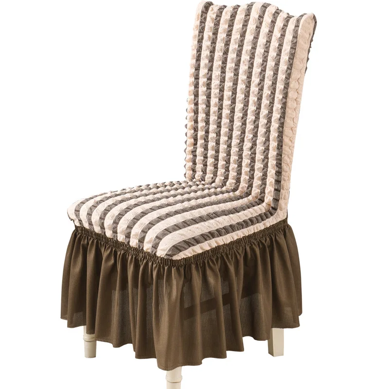 Home Chair Cover with Back Seersucke 2021 High-end All-inclusive Stretch Lace Waterproof Antifouling Dinning Wedding Decoration
Home Chair Cover with Back Seersucke 2021 High-end All-inclusive Stretch Lace Waterproof Antifouling Dinning Wedding Decoration