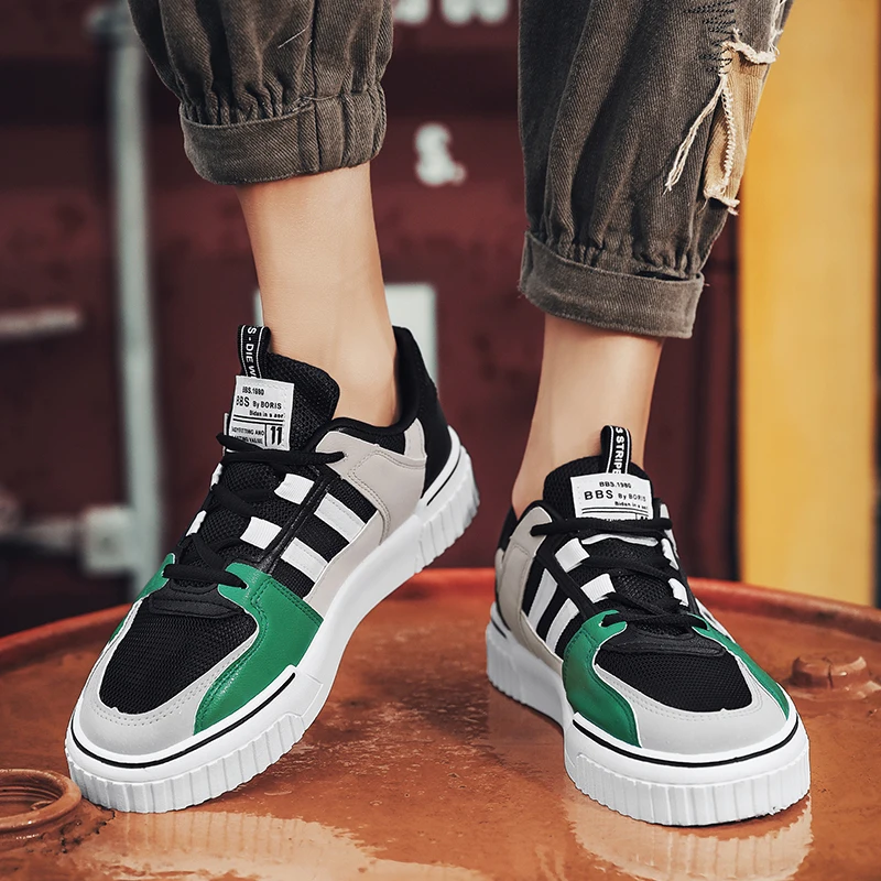 Men's shoes casual comfortable lightweight shoes fashion lace high quality men's shoes Snekers 2019 spring men's flat shoes
Men's shoes casual comfortable lightweight shoes fashion lace high quality men's shoes Snekers 2019 spring men's flat shoes