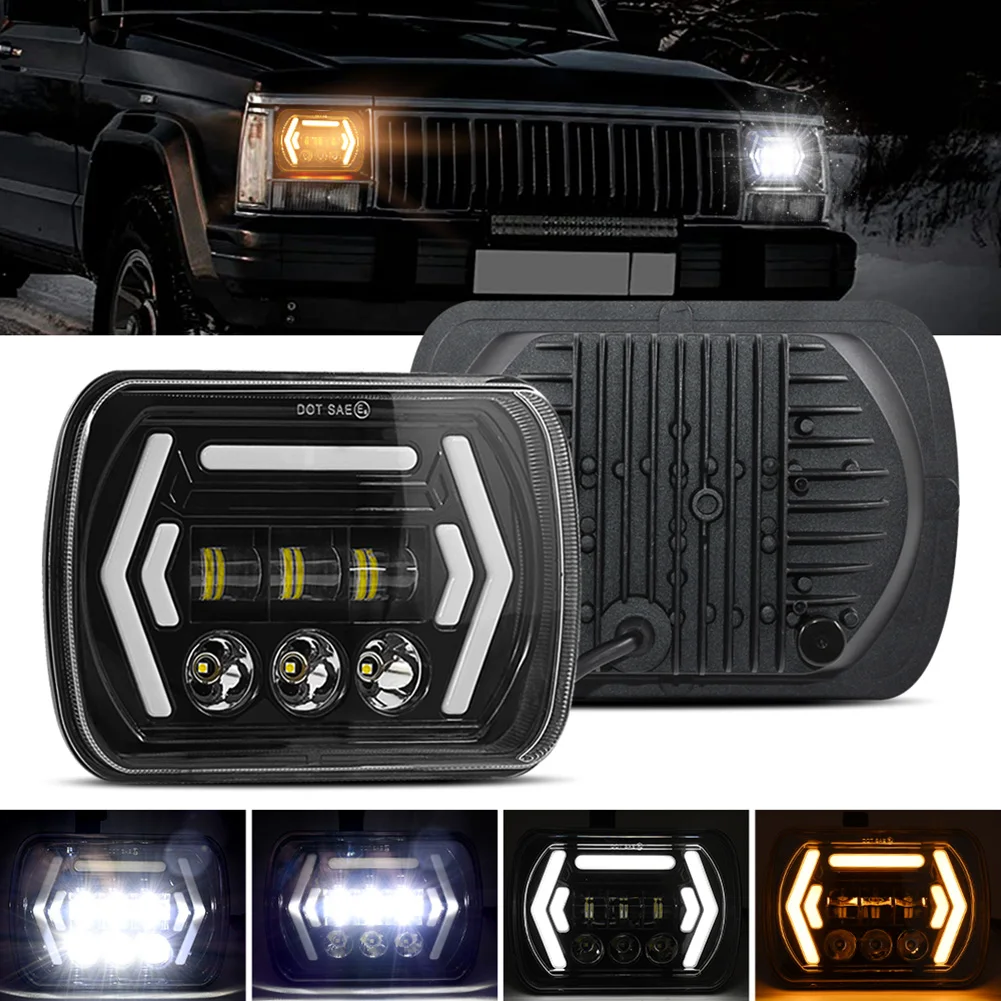 Car Waterproof LED Lights Automotive Headlight for Jeep Wrangler Driving Running Work Lights Bar Automobile Parts
Car Waterproof LED Lights Automotive Headlight for Jeep Wrangler Driving Running Work Lights Bar Automobile Parts
