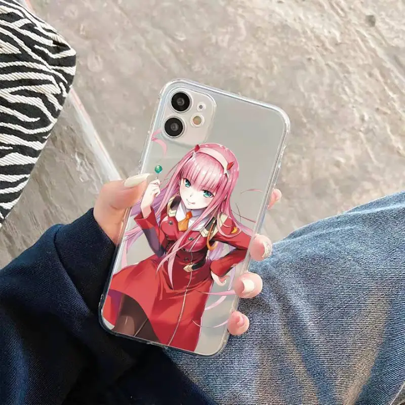 Japan DARLING in the FRANXX Anime Phone Case Transparent for iPhone 11 12 mini pro XS MAX 8 7 6 6S Plus X 5S SE 2020 XR
Japan DARLING in the FRANXX Anime Phone Case Transparent for iPhone 11 12 mini pro XS MAX 8 7 6 6S Plus X 5S SE 2020 XR
