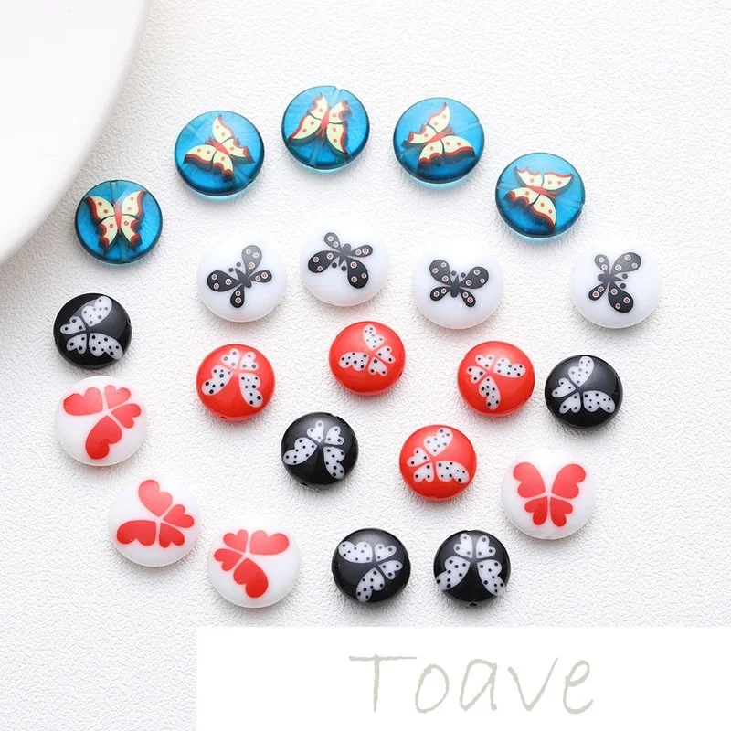 Round colored glaze bow series straight hole diy retro beaded necklace bracelet earrings material accessories
Round colored glaze bow series straight hole diy retro beaded necklace bracelet earrings material accessories