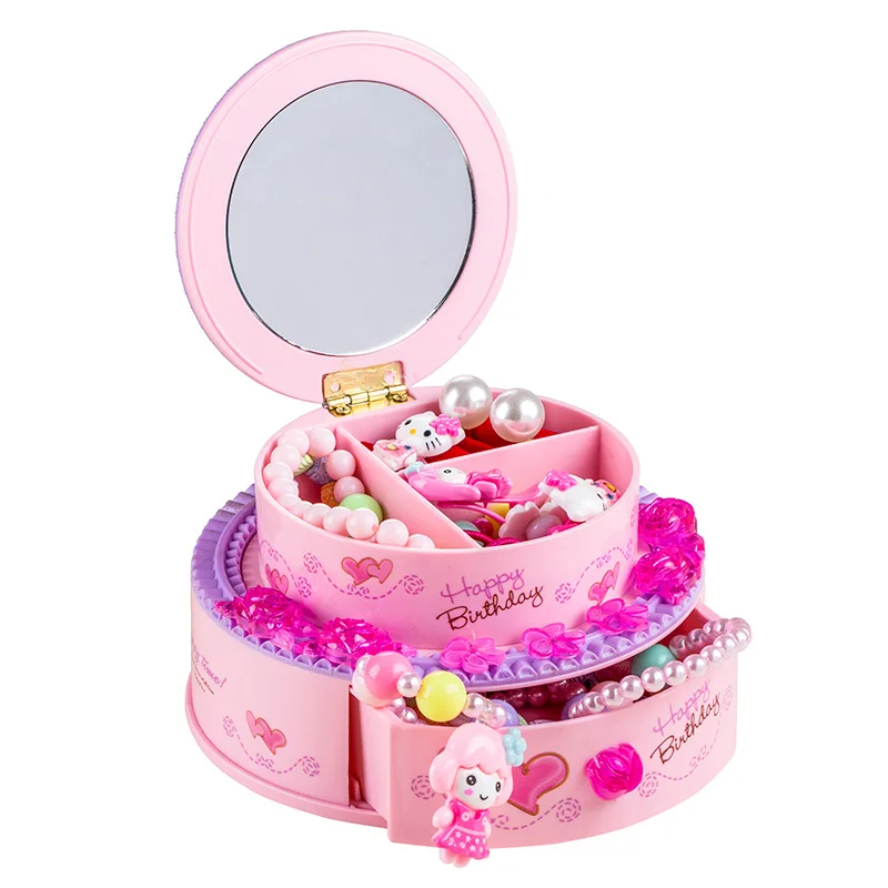 Cake Shaped Decoration Music Box Storage Box Cute Children Desktop Decoration Vanity Mirror Jewelry Storage Box Storage Rack
Cake Shaped Decoration Music Box Storage Box Cute Children Desktop Decoration Vanity Mirror Jewelry Storage Box Storage Rack