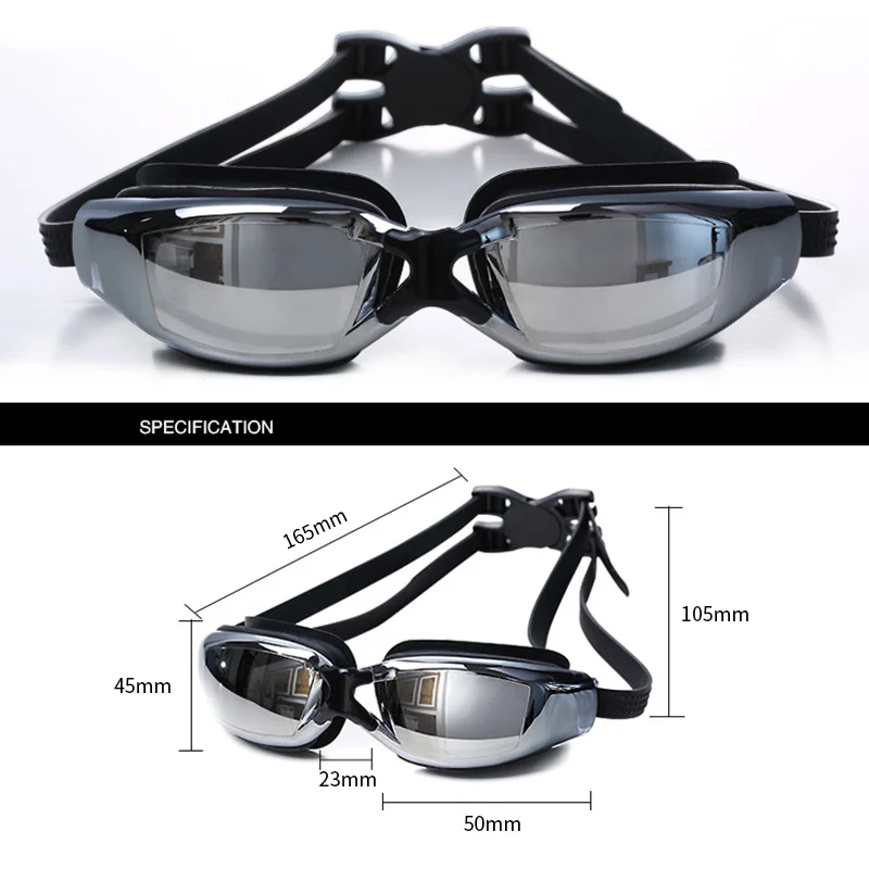 Waterproof Swimming Goggles Anti-Fog Swim Glasses Portable Adult Silicone Swim Cap Pool Glasses Anti Fog Women Men Eyewear 
Waterproof Swimming Goggles Anti-Fog Swim Glasses Portable Adult Silicone Swim Cap Pool Glasses Anti Fog Women Men Eyewear