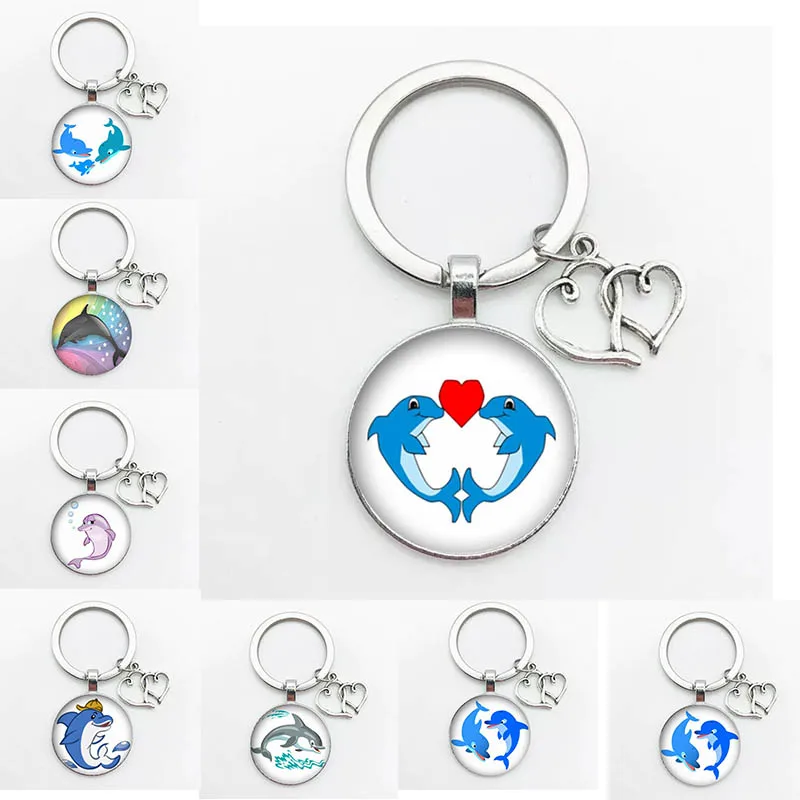 2020 New Fashion Sea Animal Cute Dolphin Double-Sided Crystal Pendant Glass Cabochon Keychain Children'S Gift
2020 New Fashion Sea Animal Cute Dolphin Double-Sided Crystal Pendant Glass Cabochon Keychain Children'S Gift