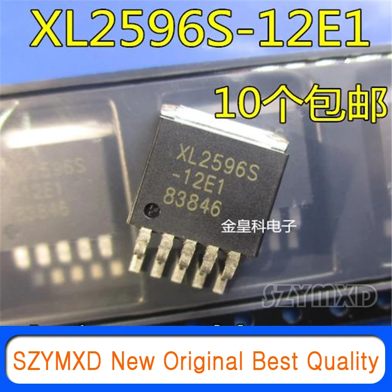 10Pcs/Lot New Original XL2596S-12E1 power step-down conventional chip TO263 4.5V ~ 40V In Stock
10Pcs/Lot New Original XL2596S-12E1 power step-down conventional chip TO263 4.5V ~ 40V In Stock